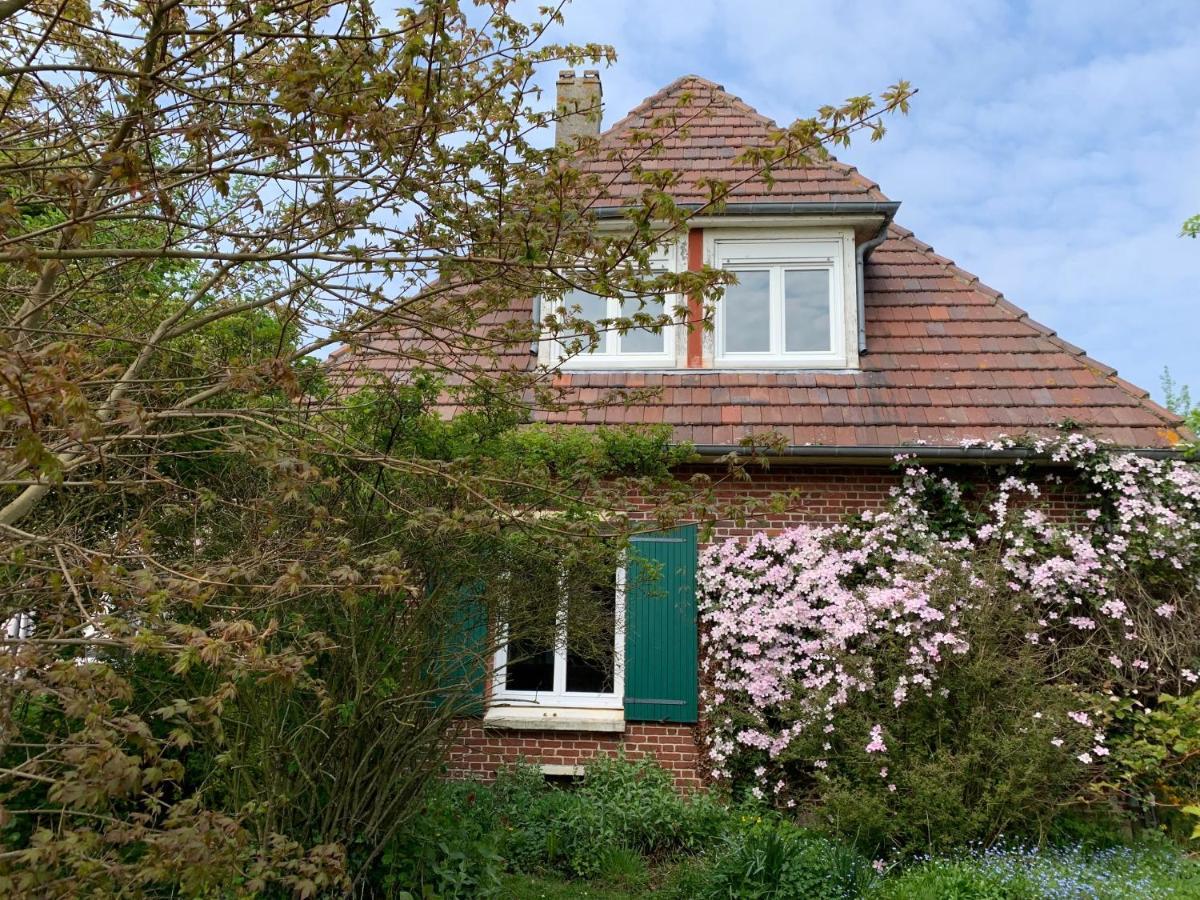 Maison de Charme en Normandie Berneval-le-Grand Buitenkant foto